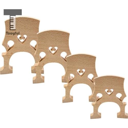 Durable Aged Maple Wood Cello Bridge for Cellist Musical Instrument Accessory Size Optional