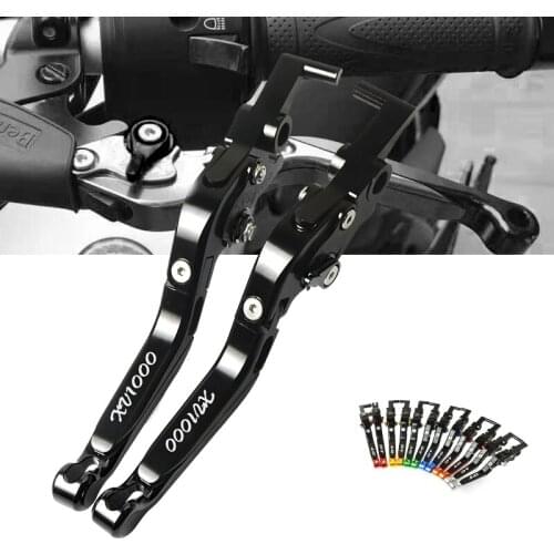 For yamaha XV1000 XV1100 XV535 XV700 VIRAGO XV750SE Motorcycle Accessories CNC Brake Clutch Levers Adjustable Folding Extendable