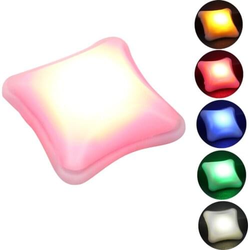 Tactical Signal Light Indicators Helmet Light Survival Lamp with Magic Tape Waterproof Military Molle Hunting Vest LED Lights