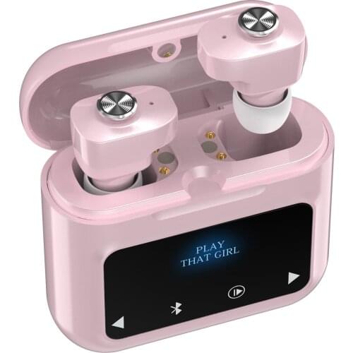 N18 TWS Bluetooth 5.0 Earbuds True Wireless Headphones with Mic In-ear Headset Touch Control Sports Earphones Support TF Card