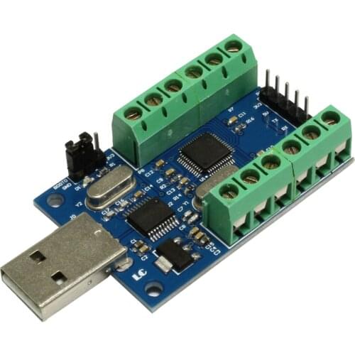 USB Interface 10 Channels 12Bit Bit AD Sampling Data Acquisition STM32 UART Communication ADC Module