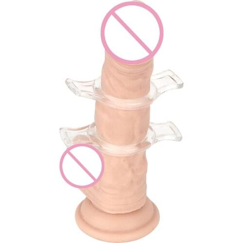 VATINE Delay Ejaculation 4pcs/set Cock Rings Sex Toys for Men Penis Enlargerment Penis Ring TPE Adult Product