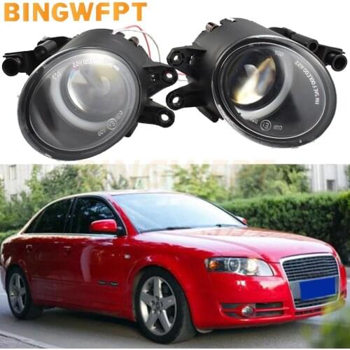 Superior Quality Car LED Fog Light Fog Light with Angel eye For Audi A4 B7 2004-2008 Front Led Fog lamp