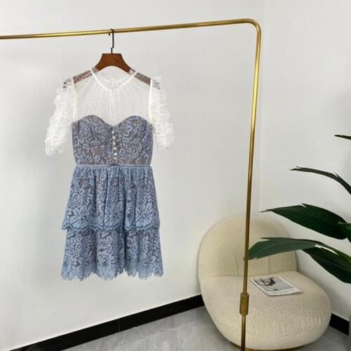 Голубые летние платья Wordeyige China At AliExpress