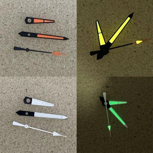 Watch Hands Green Luminous Watch Pointer for NH35 NH36 Automatic Mechanical Watch Movements Repair Parts