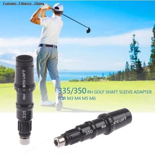 1Pc Golf Shaft Adapter Aluminium Alloy Tip Adapter Sleeve Shaft fit Durable Accessory For Taylormade M3 M4 M5 M6 Driver Fairway