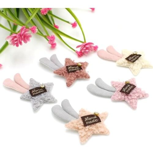 10pcs/lotCartoon Padded patch Appliques Stick-on Cute Appliques for Hair clip Accessories and Garment Accessories Supplies