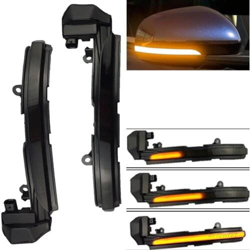 Car Dynamic Turn Signal LED Side Mirror Indicator Blinker Sequential Light For Jaguar XE XF XJ F-TYPE XK XKR I-PACE X250 X260