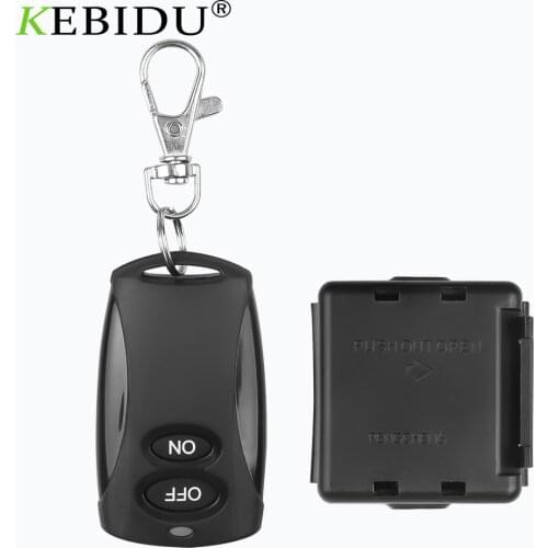 433MHz 220V Lamp Wireless Remote Control Switch ON/OFF 433 MHz Remote Control Receiver Transmitter For Led Lights Bulb DIY