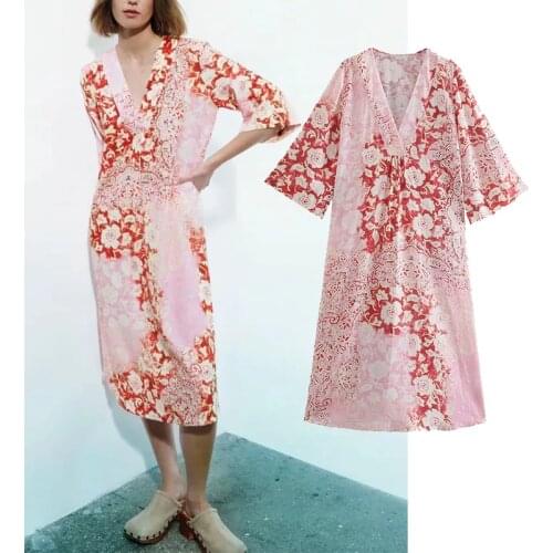 Летние платья с рукавами BTB.WO China At AliExpress