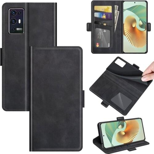 Case For ZTE Axon 30 Pro Leather Wallet Flip Cover Vintage Magnet Phone Case For Axon 30 Pro Coque