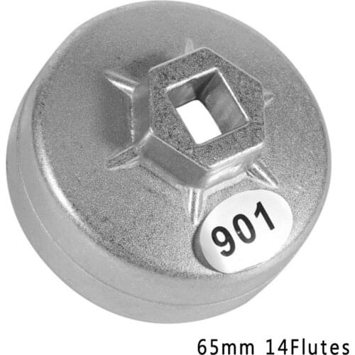 Wrench Auto Tool Oil Filter Housing Tool Remover Cap Wrench 14 Flutes 64.5mm-14P For Lexus For Toyota