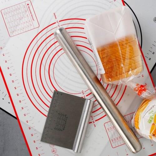 6@# Size Kneading Dough Mat Silicone Baking Mat Pizza Dough Maker Pastry Kitchen Cooking Gadgets Bakeware Table Mat Pad Baking