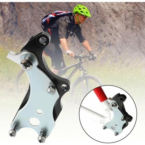 Bike Disc Brake Bracket Converter Frame Adapter Road Bicycle Normal Brake to Disc Brake Mounting Holder Clamp Adaptor Mount Rack