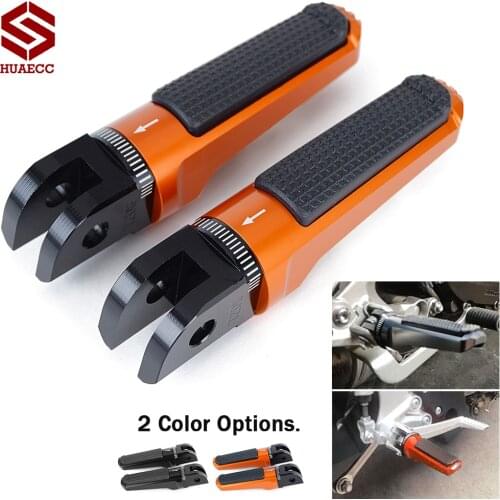 CNC Motorcycle Front Rider Foot Peg Footrests Footpeg Pedal for KTM 1290 Super Duke R 2014-2019 Superduke GT 2016-2019