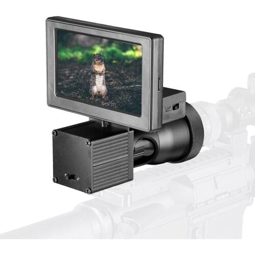 Fire Wolf Night Vision HD 1080P 4.3 Inch Display Siamese Scope Video Cameras Infrared illuminator Riflescope Hunting Optical
