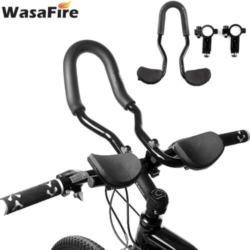 Bicycle Rest Bar Road Bike Aluminum Alloy One-Piece Rest Bar/ TT Bar/Deputy Bar Bike Rest Handlebar Bike Accessories