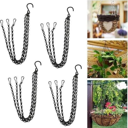 Hanging Pendant Chain Pot Flowers Basket Plants Replacement Lanterns Decoration Flower Pot Hanging Chain Chandelier Chain