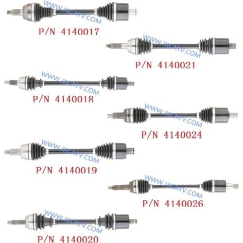Half Shaft CV Axle Drive Shaft Assembly for POLARIS RANGER EV 400 500 570 800 900 1000 BRUTUS SCRAMBLER SPORTSMAN 550 850 1000