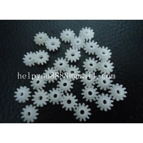 Newest Useful Clarion gear CD drive gear White Plastic Gears Module car Parts Accessories 50Pcs/lot Free shipping