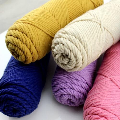 1pc 100g Thick SuperSmooth YarnSoft crochet yarn sale Crochet for knitting Wool scarf DIY Hand Knitting Sweater CJ10