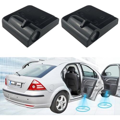 2PCS Universal Led Car Door Welcome Light Projector Car Logo Laser Light Wireless Coutesy Lamp Car Accessories Kits for Lada