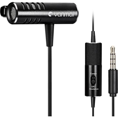 Yanmai Lavalier Omnidirectional Camera Mobile Microphone