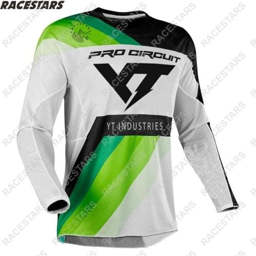 YT 2021 Motocross Jersey Cross Country Downhill MX Motorcycle Mountain Bike Wear Enduro Jersey Ropa Maillot Ciclismo MTB Jersey