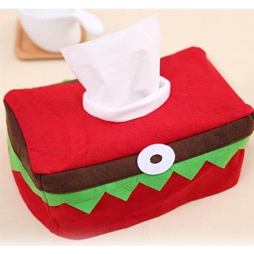 1 PCS Christmas Tissue Box Decorative Tissue Dispenser Multicolor Tissue Holder For Navidad 2021 Xmas Decor Home Decorations