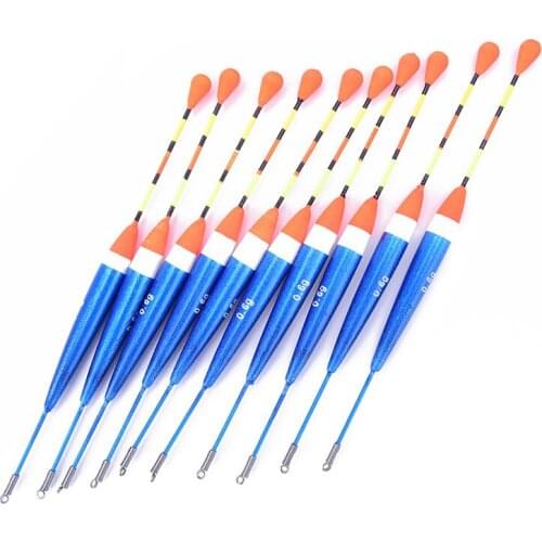 10Pcs/Lot Promotion Fishing Floats Set Buoy Bobber Fishing Light Stick Floats Fluctuate float buoy For Fishing Accessories