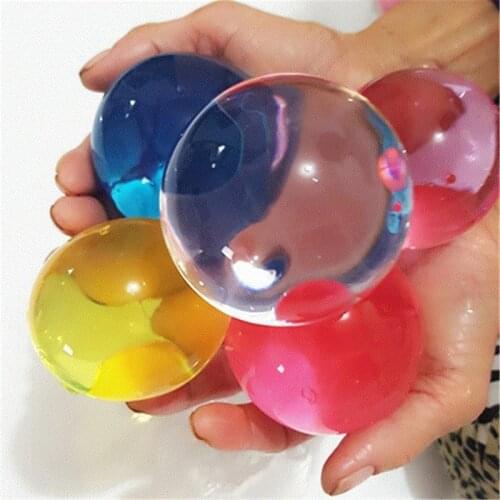 50pcs! Large Hydrogel Pearl Big Crystal Soil Mud Hydrogel Gel Water Beads Mud Grow Ball for Wedding Home Decor Kids Children Toy
