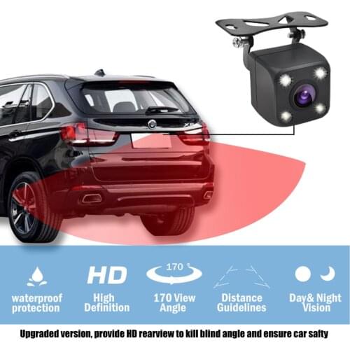 Carsanbo 12V Car Rear View Camera Waterproof Auto Parking Assistance Backup System Vehicle Camera Car Reverse Camera