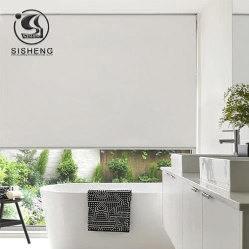 Free Shipping Customized size Waterproof sunscreen solar roller blinds for shade