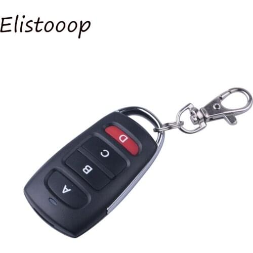 4 Channel 433mhz Wireless Remote Control Copy Cloning Electric Garage Door Security Alarm Controller Key Fob Car Keys