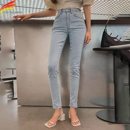 DFRCAEG Womens High Jeans