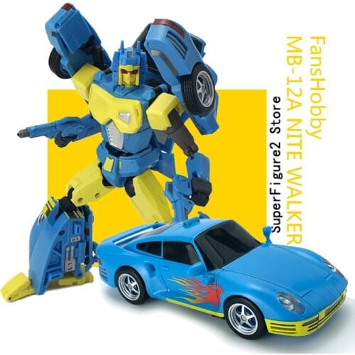 Transformation Fans Hobby Master Builder MB-12A N i t e Walker Action Figure Robot Toys G1 Canon Model PVC Gift