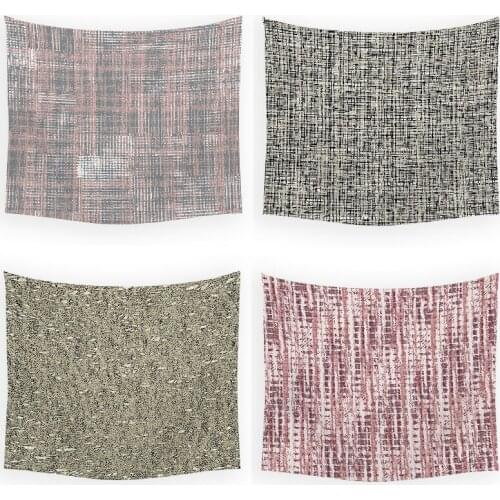 Plain geometric texture farmhouse home decor tapestry psychedelic tapestry wall bohemian curtains wall tapestry forest tapestry