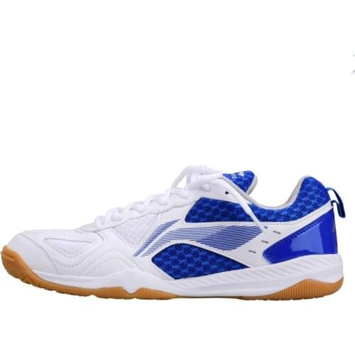 Original Li-ning Men National Team Table Tennis Shoes Training Elastic Band Professional Sport Sneaker