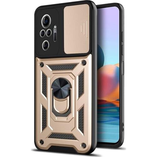 Shockproof Ring Stand Case For Xiaomi Redmi Note 9 Pro 9S 9A 9C Poco M3 Xiaomi Mi 10T Pro Note 10 Lite Car Magnetic Holder Cover