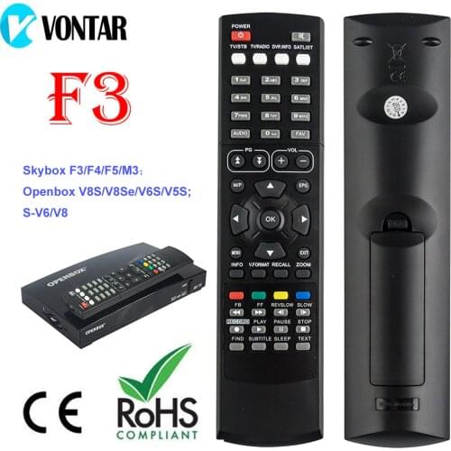 1pc Remote Control for Original Skybox F3 M3 F4 F5 F3S F5S F4S A3 A4 M5 openbox V5S satellite receiver free shipping post