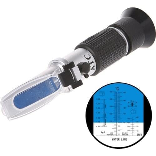 Auto car Handheld Antifreeze Liquid Coolant tester Battery Refractometer tool