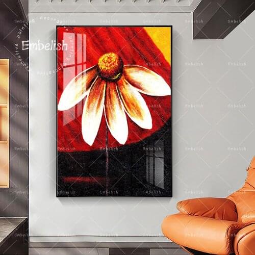 Embelish Beautiful Flowers HD Print On Canvas Oil Paintings For Living Room Modern Home Decor Posters Wall Art Pictures Artworks