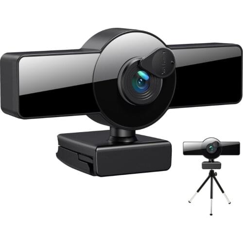 B2EF Webcam Full High Definition 1080P Web Camera USB 2.0 Webcam with Built-in Microphone Privacy Cover for Recording Calling