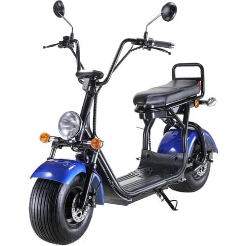 High-Speed 2000w Electric Citycoco Lithium Battery Adult High-Wheel Electric Bicycle With 10inch Tires