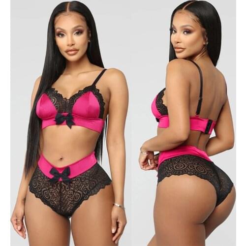 Woman Two Piece Set Bra And Panty Set Womens Sets Sexy Half Cup Bra Summer Suit Slim Stripe Top Lingerie Bralette Tracksuits