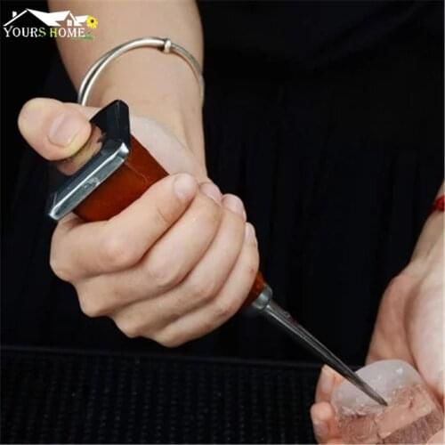 16.7/22.5cm Ice Pick Crusher Crushed Stainless Steel Ice Removal Ice Pick Crushed Ice Barware Bartender Tools Barware