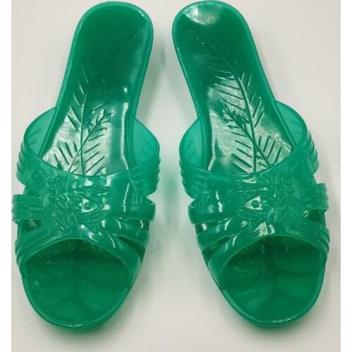 2021 Fashion Women Jelly Slippers Mom Casual Summer Shoes For Female Transparent Slippers Woman Beach Slides Footwear sandálias