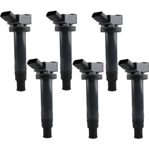 6pcs Ignition Coils 90919-02234 90080-19016 88921393 for Toyota Camry Avalon Lexus Es300 Rx300