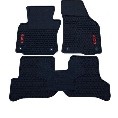 Car Floor Mat Non-Slip Mats Feet Rugs For Golf 6 G-TI MK6 Left Hand Drive 2008 2009 2010 2011 2012