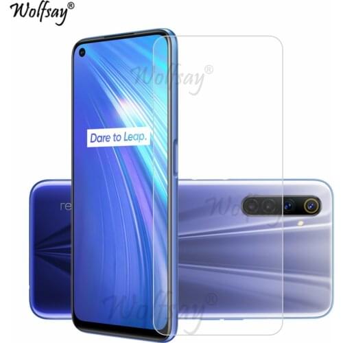 2PCS Glass For OPPO Realme 6 Screen Protector Tempered Glass For OPPO Realme 6 Protective Glass 9H Phone Film For OPPO Realme 6